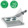 LEITZ - GUILLOTINA DE PALANCA PRECISION HOME OFFICE A4 BASE PLASTICO LONGITUD CORTE 380 MM CAPACIDAD DE CORTE 10 HOJAS (Ref.90190000-2101970)