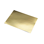 SADIPAL - Pack 10 CARTULINAS ALUMINIO ORO 50X65 CM. (Ref.SAD20261)