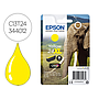 EPSON - cartucho inkjet amarillo CLARIA PHOTO 24XL 740P XP-55/7XX/8XX/9XX (Ref.C13T24344012)
