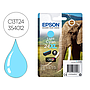 EPSON - cartucho inkjet cián claro CLARIA PHOTO 24XL 740P XP-55/7XX/8XX/9XX (Ref.C13T24354012)