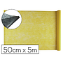 LIDERPAPEL - TEJIDO SIN TEJER TERILENO 25 G/M2 ROLLO DE 5 MT AMARILLO (Ref.TS01)