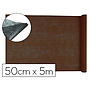 LIDERPAPEL - TEJIDO SIN TEJER TERILENO 25 G/M2 ROLLO DE 5 MT MARRON (Ref.TS05)