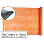LIDERPAPEL - TEJIDO SIN TEJER TERILENO 25 G/M2 ROLLO DE 5 MT NARANJA (Ref.TS06)