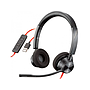 PLANTRONICS - Auricular blackwire 3320 diadema biaural cable usb-a con microfono (Ref. 213934-01)