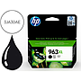 HP ( HEWLETT PACKARD ) - Ink-jet 963 xl officejet pro 9010 / 9020 / 9022 / 9023 / 9025 negro 2000 paginas (Ref. 3JA30AE)