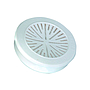 FARU - Filtro para mascara bayoneta p3 abs y papel fibra de vidrio caja de 4 unidades (Ref. S5451)
