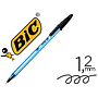 BIC - Boligrafo cristal soft negro punta de 1,2 mm (Ref. 951433)
