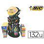 BIC - Rotulador intensity fine punta de fira 0,4 mm expositor de 132 uds surtidas + regalo 150 uds cristal azul (Ref. 958163)