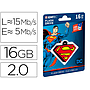 EMTEC - Memoria usb flash 16 gb usb 2.0 collector superman (Ref. E172686)