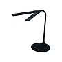 ARCHIVO 2000 - Lampara de oficina inalambrica recargable 2 cabezales moviles led 6w abs color negro 180x340x360 mm (Ref. ALLEDTWIN NE)