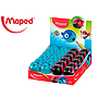 MAPED - Sacapuntas/Afilalapices plastico croc croc easy 1 uso con deposito (Ref. 18113)