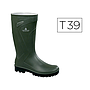 DELTAPLUS - Bota de seguridad jouca pvc verde suela de tacos talla 39 (Ref. JOUC2VE39)