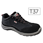 DELTAPLUS - Zapatos de seguridad asti piel de serraje afelpado suela de composite negro talla 37 (Ref. ASTISPNO37)