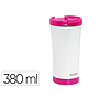 LEITZ - Taza wow travel termica doble pared acero inoxidable capacidad 380 ml color fucsia (Ref. 90140023)