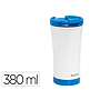 LEITZ - Taza wow travel termica doble pared acero inoxidable capacidad 380 ml color azul (Ref. 90140036)