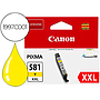 CANON - Ink-jet 581 xxl ts9550 / ts705 amarillo 830 paginas (Ref. 1997C001)
