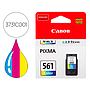 CANON - Ink-jet 561 pixma ts5350 / ts5351 / ts5352 / ts5353 180 pack amarillo cian magenta 180 paginas (Ref. 3731C001)