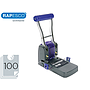 RAPESCO - Taladrador p1100 negro / morado 2 taladros gran capacidad 100 hojas (Ref. 0247)