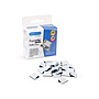 RAPESCO - Supaclips capacidad 40 hojas color blanco caja de 100 unidades (Ref. 1314)