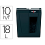 REXEL - Destructora de documentos secure x10 eu capacidad 10 hojas grapas clips tarjetas y cd 18 l (Ref. 2020124EU)