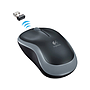 LOGITECH - Raton optico inalambrico nano receptor m185 gris (Ref. 910-002235)