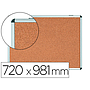 BI-OFFICE - Vitrina de anuncios fondo corcho de interior marco de aluminio 720x981 mm (Ref. VT630101150)