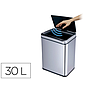 Q-CONNECT - Papelera metalica con sensor automatico capacidad 30 litros 500x240x330 mm (Ref. KF11308)