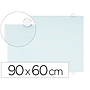 Q-CONNECT - Pizarra blanca cristal magnetica marco aluminio 90x60 cm (Ref. KF11313)