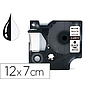 Q-CONNECT - Cinta 1000 negro-blanco 12mm x 7mt dymo (Ref. KF18793)