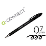 Q-CONNECT - Boligrafo retractil con grip 0,7 mm color negro (Ref. KF00672)