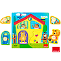 GOULA - Juego didactico puzzle casa familia osos (Ref. 53461)
