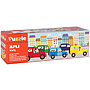 APLI - Puzle kids sumas transportes 30 piezas (Ref. 17196)