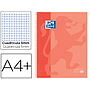 OXFORD - Cuaderno espiral ebook 1 school classic din a4+ 80 hojas cuadro 5 mm melocoton (Ref. 400119096)