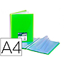 CARCHIVO - Carpeta archivex star escaparate con espiral 40 fundas din A4 verde (Ref. 53034051)