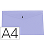 LIDERPAPEL - Carpeta dossier broche polipropileno din A4 lavanda opaco 50 hojas (Ref. DS72)