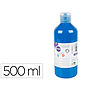 LIDERPAPEL - Pintura dedos botella de 500 ml azul (Ref. DD02)