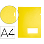 LIDERPAPEL - Carpeta dossier A4 u ero amarillo fluor opaco (Ref. BL25)