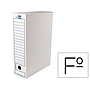LIDERPAPEL - Caja archivo definitivo carton folio 365x251x100 mm 340 g/m2 (Ref. DF21)