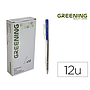 GREENING - Boligrafo azul retractil (Ref. GN02)