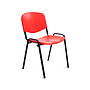 ROCADA - Silla confidente estructura metalica respaldo y asiento en polimero color rojo (Ref. 975V15-2)