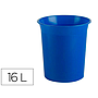 ARCHIVO 2000 - Papelera plastico antimicrobiana sanitized plastico azul 16 litros 290x310 mm (Ref. 2001AM AZ)