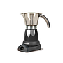 JOCCA - Cafetera italiana electrica capacidad 6 tazas jarra transparente sin cables 220-240v color negro (Ref. 5449N)