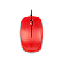 NGS - Raton wired flame optico con cable 1000 dpi ambidiestros usb color rojo (Ref. FLAMERED)