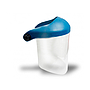 FARU - Pantalla para casco a20c con visera y protector barbilla azul 200x300 mm (Ref. A20C-AZ)