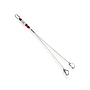 FARU - Anticaidas elastica bw200 con absorbedor de energia doble cuerda mosqueton doble gancho 50 mm (Ref. C7210)