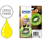 EPSON - Ink-jet 202 xp-6000 / xp-6005 / xp-6100 / xp-6105 amarillo 300 pag (Ref. C13T02F44010)