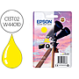 EPSON - Ink-jet 502 xl expression home xp 5100 / 5105 workforce wf 2860 / 2860dwf amarillo 470 paginas (Ref. C13T02W44010)
