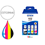 EPSON - Ink- /102 ecotank multipack botella ink /ecotank et-2700 / et-2750 / et-2751 / et-2756 / et-3700 / (Ref. C13T03R640)