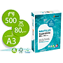 NAUTILUS - Papel fotocopiadora superwhite 100% reciclado din a3 80 gramos paquete de 500 hojas (Ref. 013408019002)