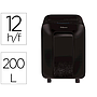 FELLOWES - Destructora de documentos lx-200 capacidad de corte 12 h seguridad p4 destruye grapas clips y (Ref. 5502201)